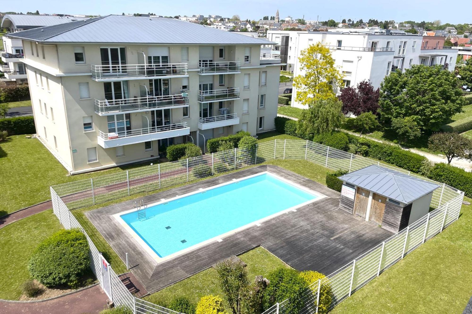 Le Rooftop - Terrasse - Parking - Piscine Caen Esterno foto