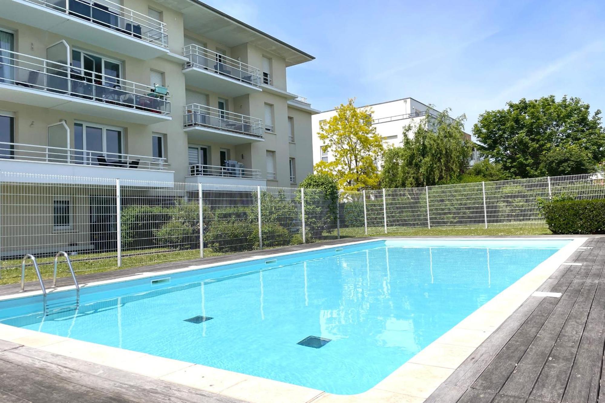Le Rooftop - Terrasse - Parking - Piscine Caen Esterno foto